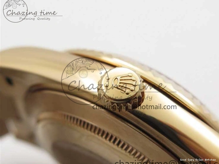 Best AAA Replica Sites Dial 40mm 904 New Version RG Bracelet Bold 228239 2825 President A Crystal Markers Day-Date on RG BP Brown Dial T 0118